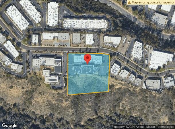  6555 Nancy Ridge Dr, San Diego, CA Parcel Map