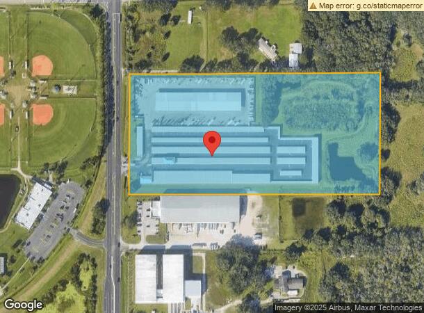  1610 Jim Johnson Rd, Plant City, FL Parcel Map