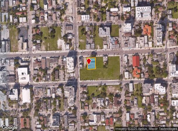 752 W Flagler St, Miami, FL Parcel Map