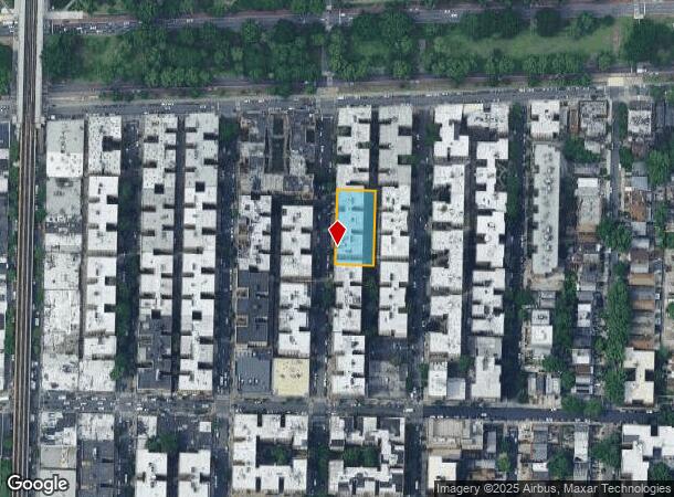  2180 Wallace Ave, Bronx, NY Parcel Map
