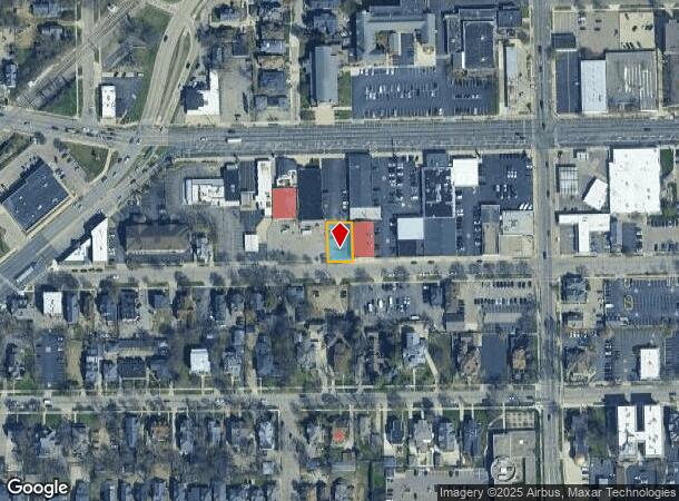 612 Academy St, Kalamazoo, MI Parcel Map