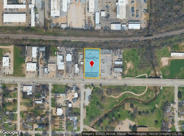  1301 E Abram St, Arlington, TX Parcel Map