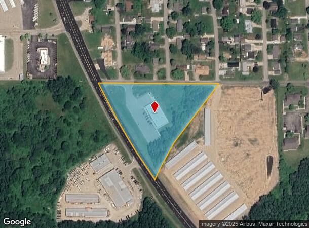 1011 Byron, Houghton Lake, MI Parcel Map