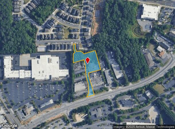12874 Highway 9 Way N, Alpharetta, GA Parcel Map