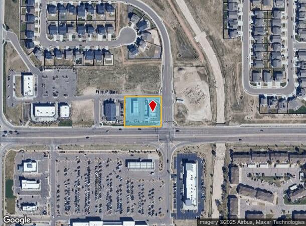 7939 Silicon Hts, Colorado Springs, CO Parcel Map