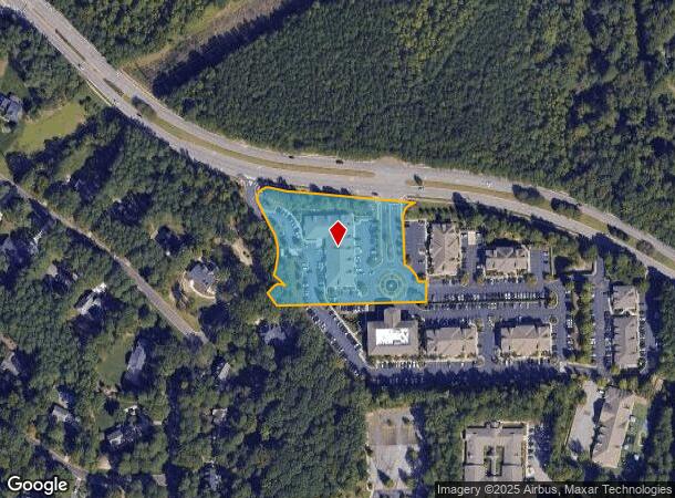 100 Parkway Office Ct, Cary, NC Parcel Map