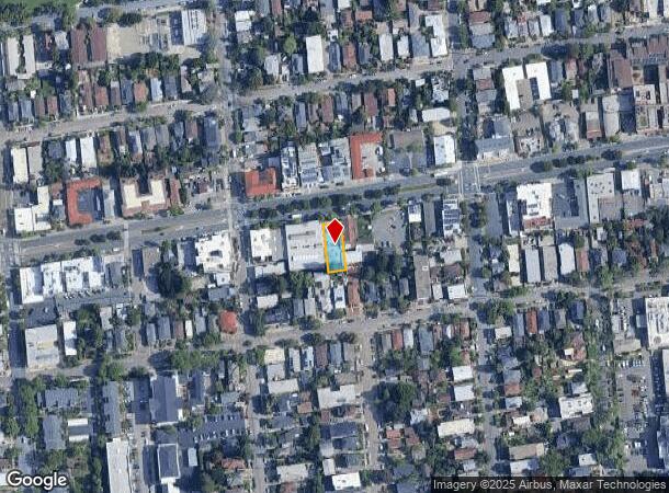 1740 University Ave, Berkeley, CA Parcel Map