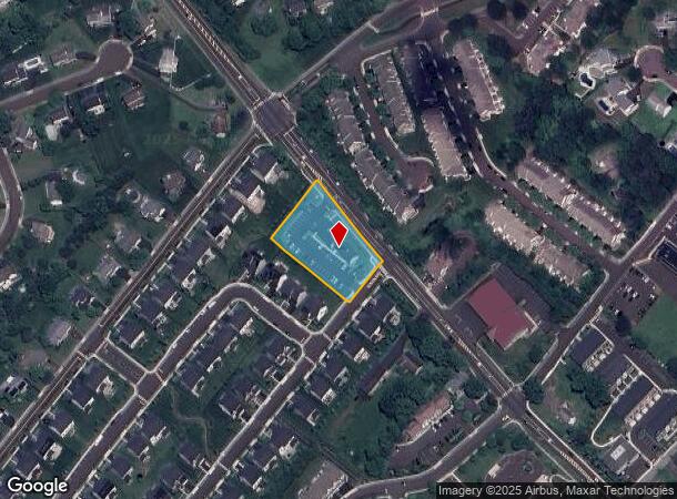  350 N Main St, Chalfont, PA Parcel Map