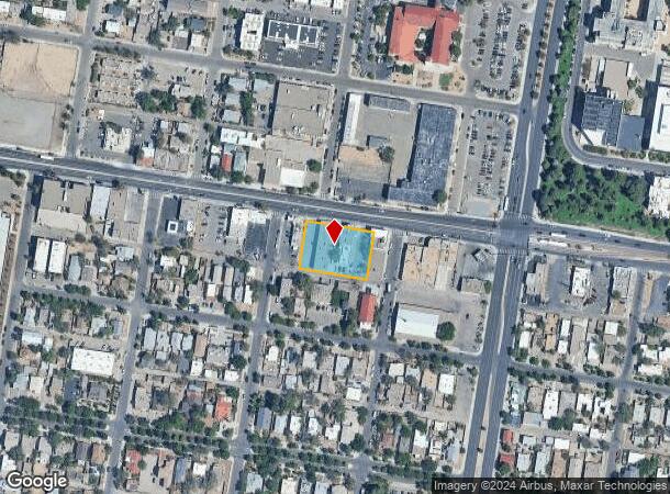  1602 Central Ave Se, Albuquerque, NM Parcel Map