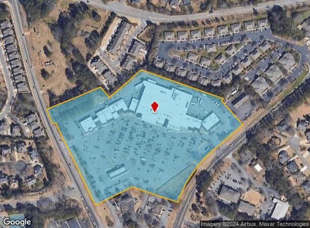  12465 Crabapple Rd, Alpharetta, GA Parcel Map