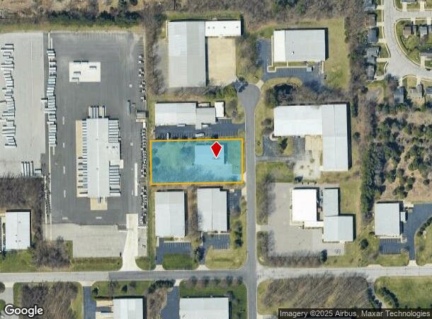  4221 Ralph Jones Ct, South Bend, IN Parcel Map