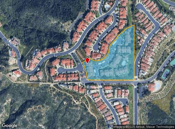 135 Calais St, Laguna Niguel, CA Parcel Map