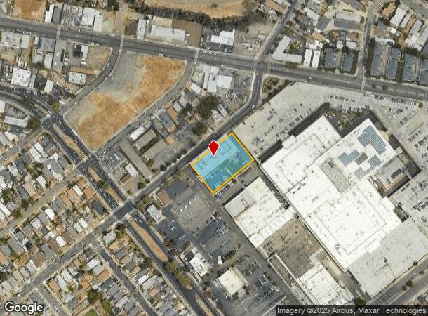  2520 Church St, Oakland, CA Parcel Map