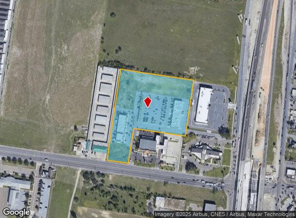  208 W Ferguson St, Pharr, TX Parcel Map