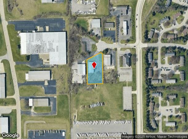  3218 Sugar Maple Business Ct, South Bend, IN Parcel Map