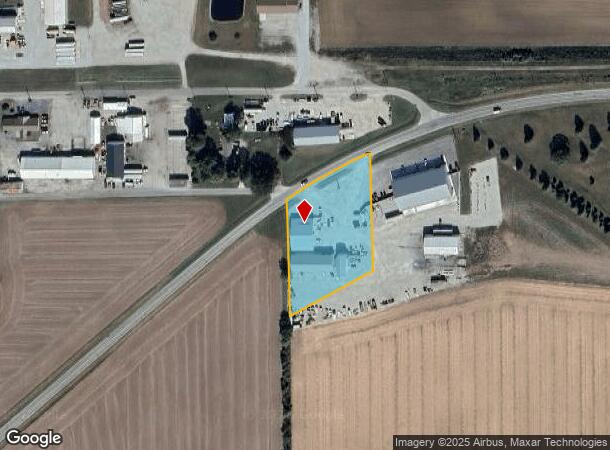 726 W Us Highway 224, Uniondale, IN Parcel Map