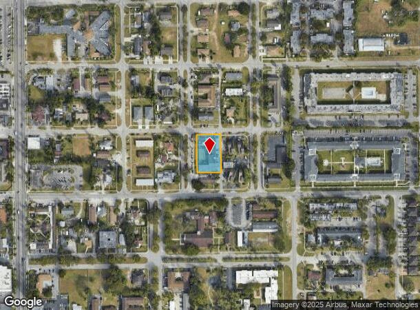  1127 Ne 1St Ave, Homestead, FL Parcel Map