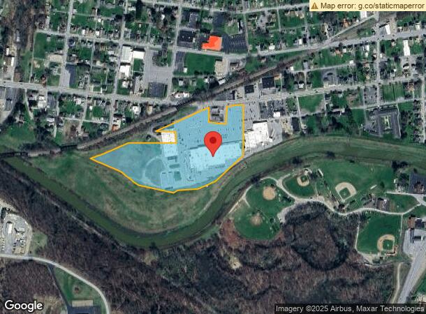  555 557 W Mahoning St, Punxsutawney, PA Parcel Map