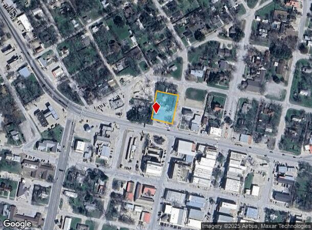 204 W Second St, Hico, TX Parcel Map