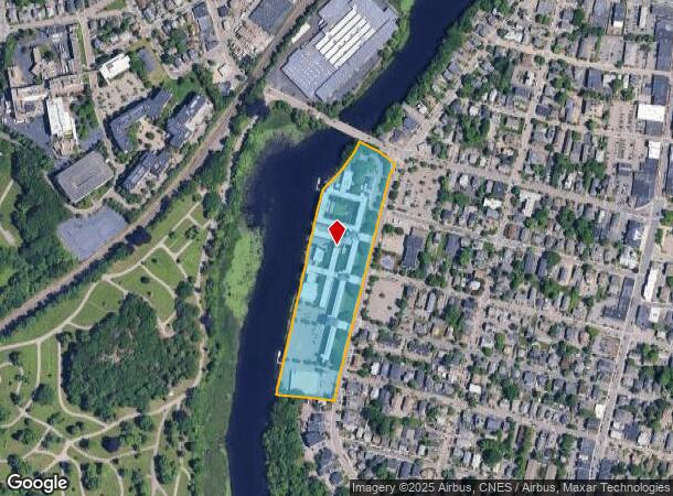 241 Crescent St, Waltham, MA Parcel Map