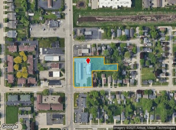 2322 Jackson St, Oshkosh, WI Parcel Map