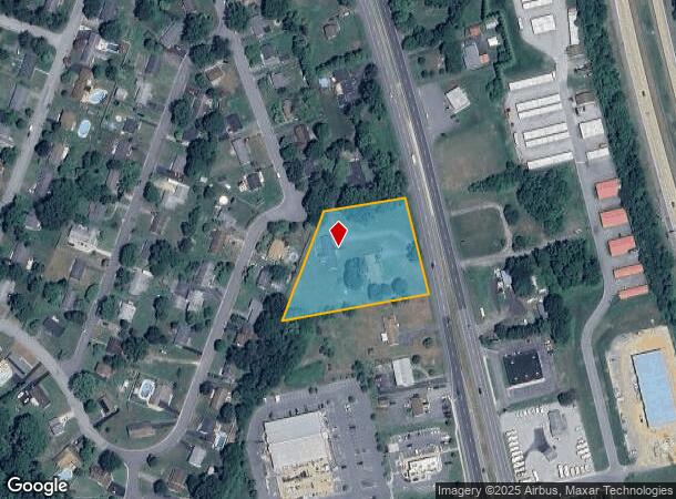  1170 S Dupont Blvd, Smyrna, DE Parcel Map