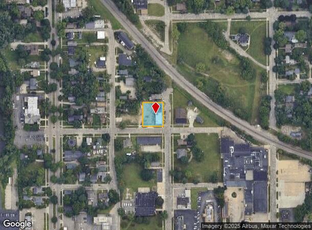  201 N Park St, Ypsilanti, MI Parcel Map