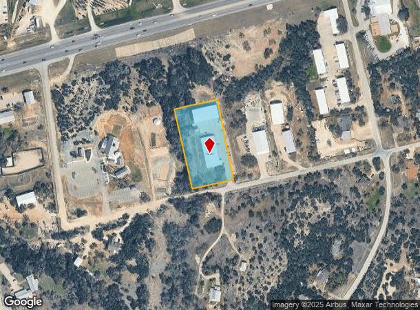  1020 Pier Branch Rd, Dripping Springs, TX Parcel Map