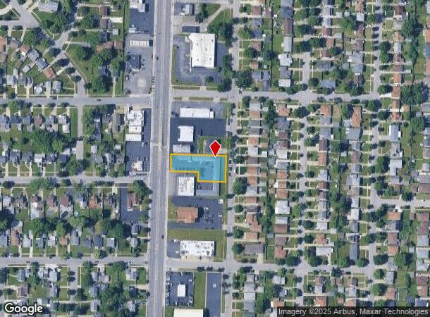 785 Niagara Falls Blvd, Buffalo, NY Parcel Map