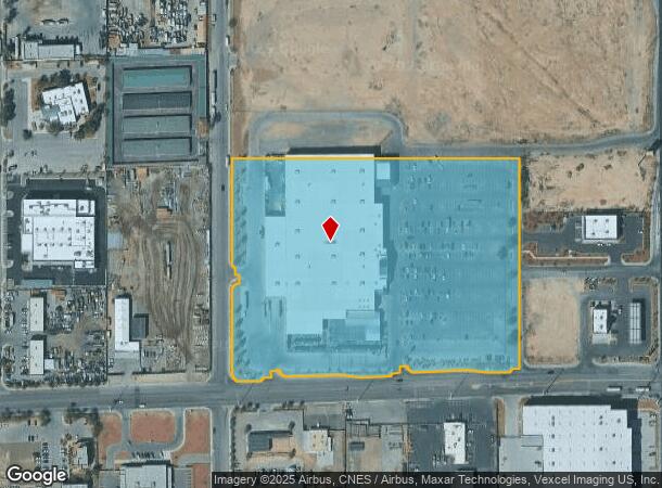 2465 N Nellis Blvd, Las Vegas, NV Parcel Map