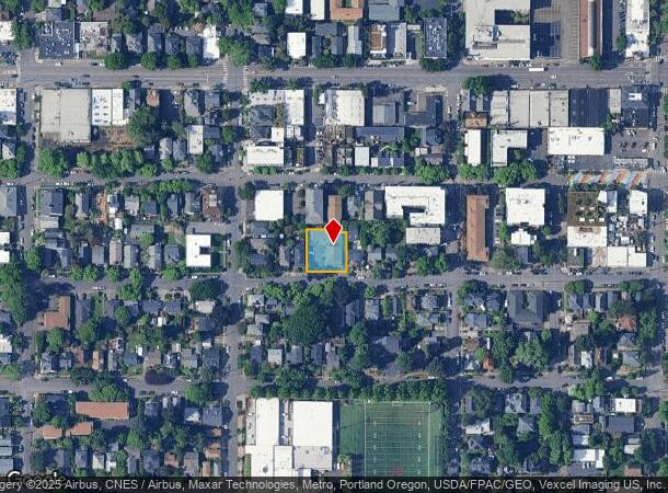  2431 Se Ash St, Portland, OR Parcel Map