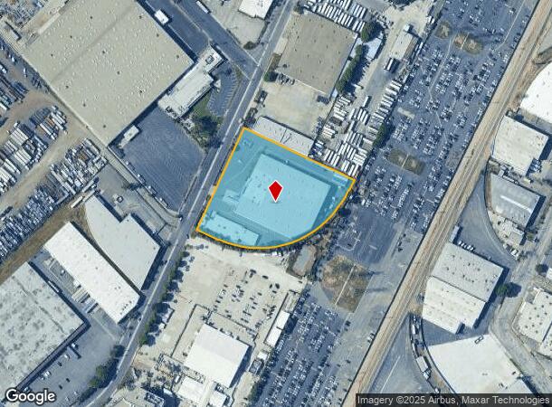  2250 S Tubeway Ave, Commerce, CA Parcel Map