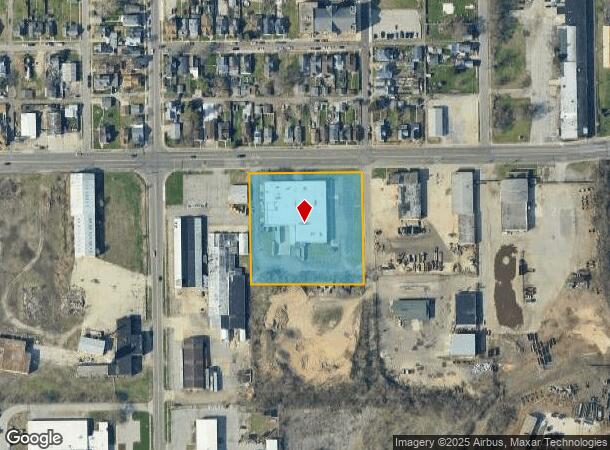  1302 W Sample St, South Bend, IN Parcel Map