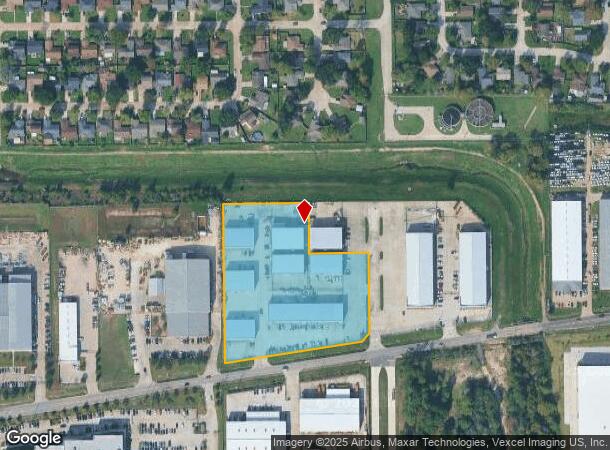 7926 Breen Dr, Houston, TX Parcel Map