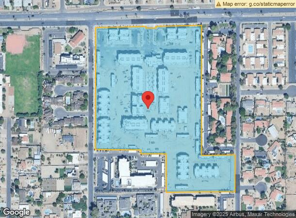  2625 E Cactus Rd, Phoenix, AZ Parcel Map