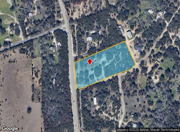  1400 Spivey Rd, Leander, TX Parcel Map