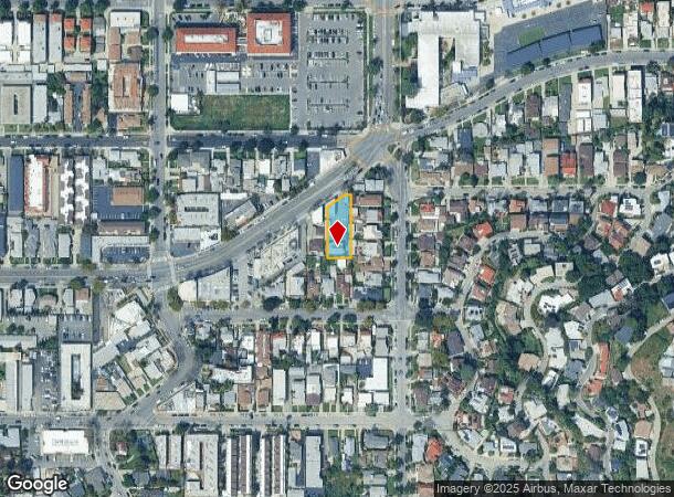 1140 1/2 E Chevy Chase Dr, Glendale, CA Parcel Map