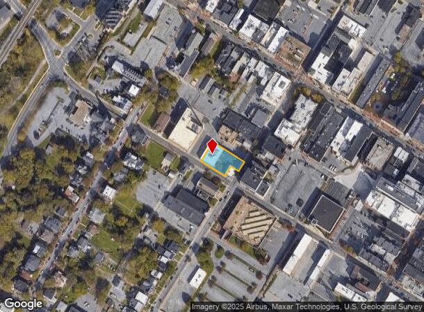 100 W Antietam St, Hagerstown, MD Parcel Map