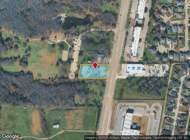  6518 S Cooper St, Arlington, TX Parcel Map