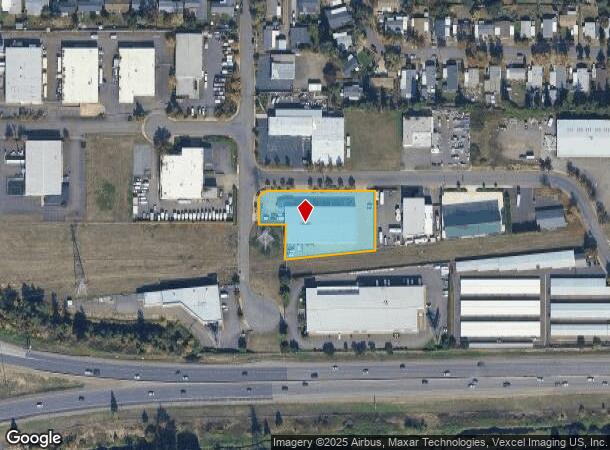 875 Shelley St, Springfield, OR Parcel Map