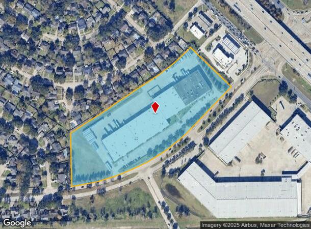  9330 W Airport Blvd, Houston, TX Parcel Map