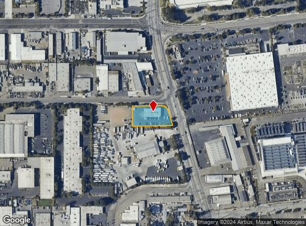  2390 Lafayette St, Santa Clara, CA Parcel Map