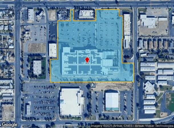  1601 Columbus St, Bakersfield, CA Parcel Map