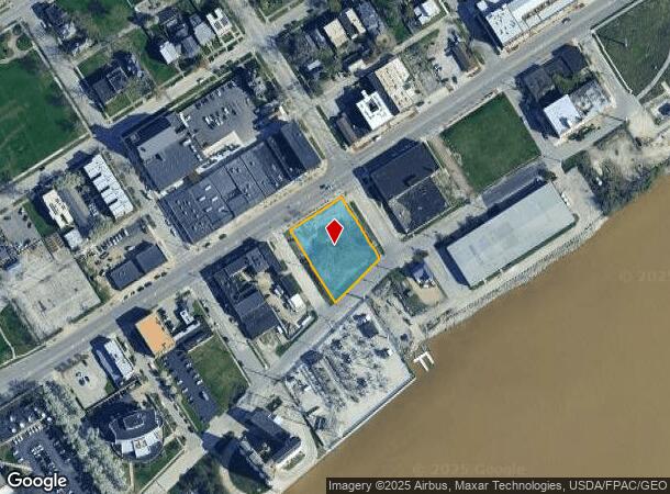 206 Pine St, Toledo, OH Parcel Map