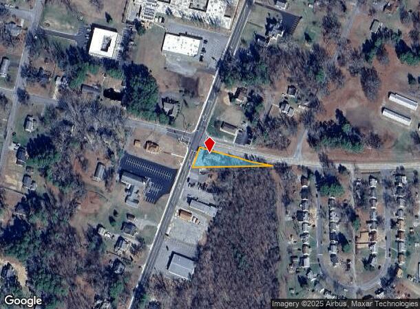1001 S Main St, Blackstone, VA Parcel Map