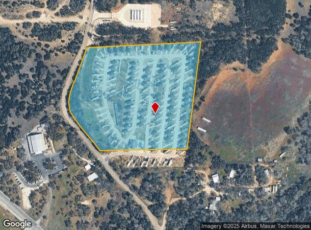  550 Mail Route Rd, Fischer, TX Parcel Map