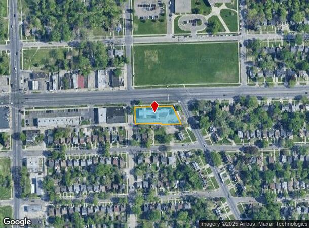 15400 E 7 Mile Rd, Detroit, MI Parcel Map