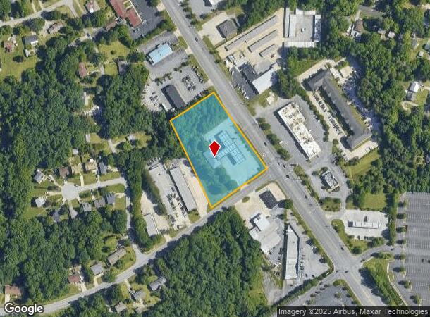  2907 N Main St, High Point, NC Parcel Map