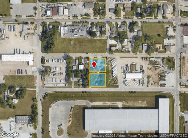 611 Wood Ave, Carter Lake, IA Parcel Map