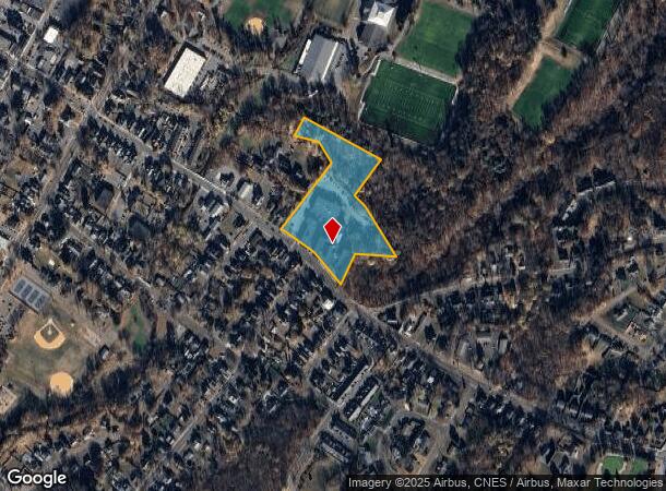  656 Center St, Wallingford, CT Parcel Map